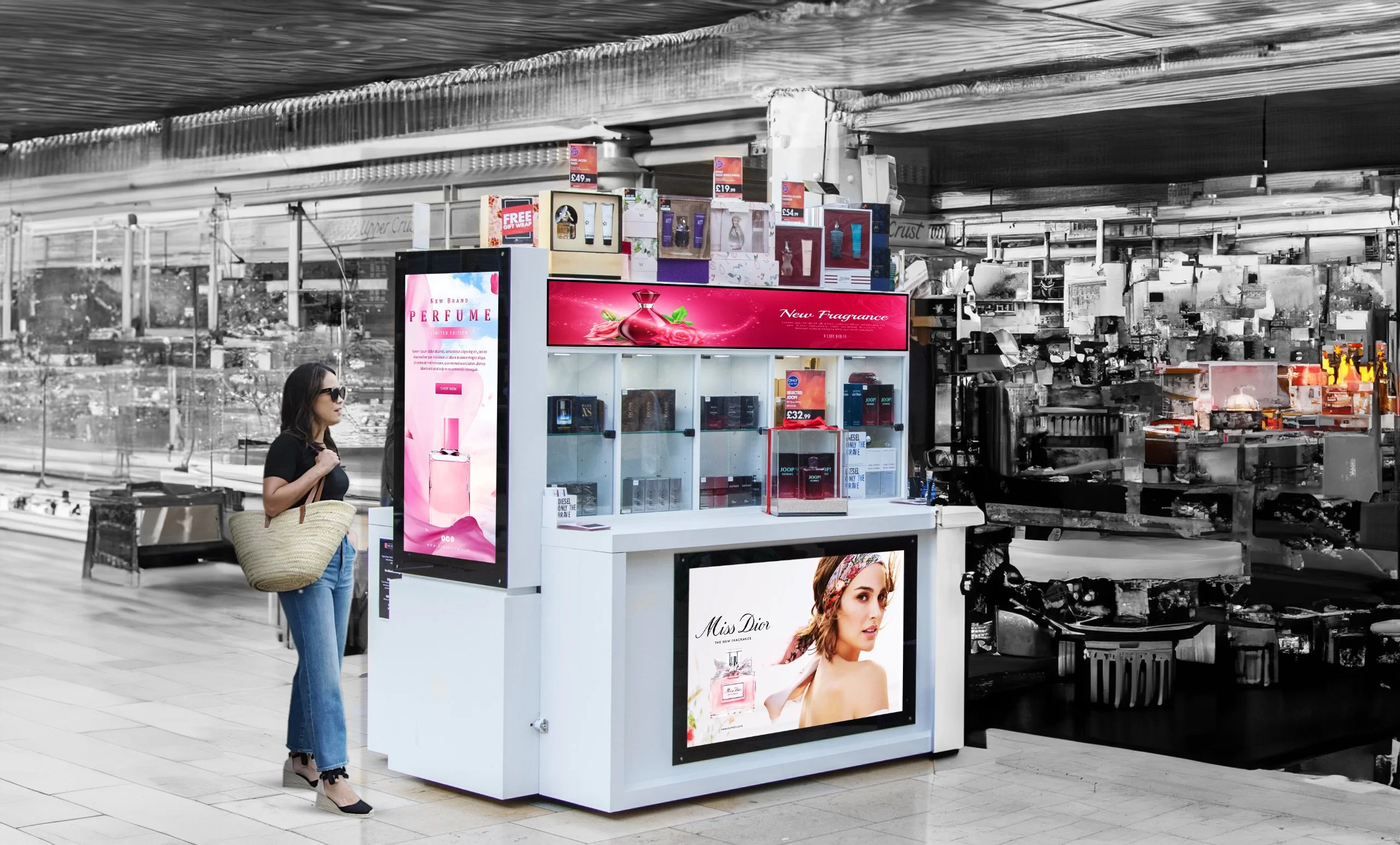 Digital Standees: Eye-Catching Visual Displays for Modern Marketing and Communication